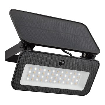 Rabalux - Светодиодный солнечный прожектор с датчиком LED/8W/3,7V 3000/4000/6500K IP65 2600 мАч