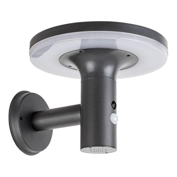 Rabalux - Светодиодный светильник на солнечной батарее с датчиком LED/10W/3,7V IP44 2500 mAh