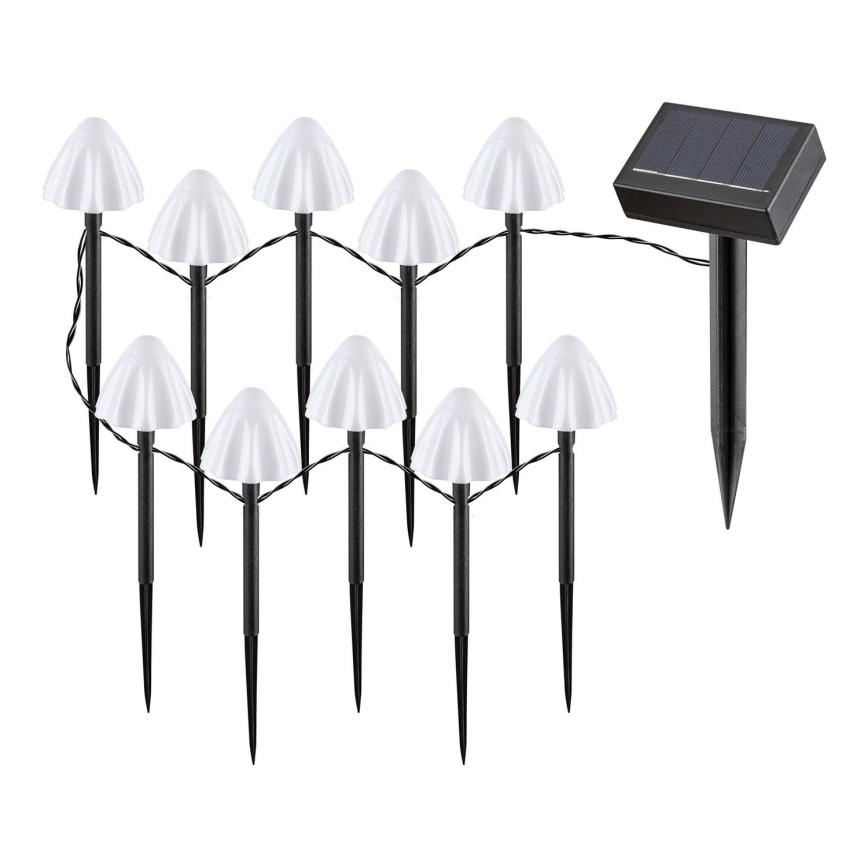 Rabalux - Светодиодный светильник на солнечной батарее 10xLED/0,2W/1,2V IP44