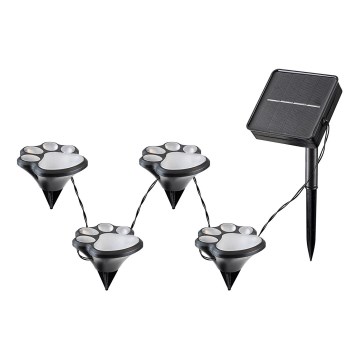 Rabalux - Светодиодный светильник на солнечной батарее 4xLED/0,06W/1,2V IP44 600 mAh