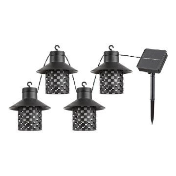 Rabalux - Светодиодный светильник на солнечной батарее 8xLED/0,1W/1,2V IP44 1200 mAh