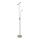 Rabalux - Светодиодный торшер с регулированием яркости LED/18,5W/230V + LED/4,5W матовый хром