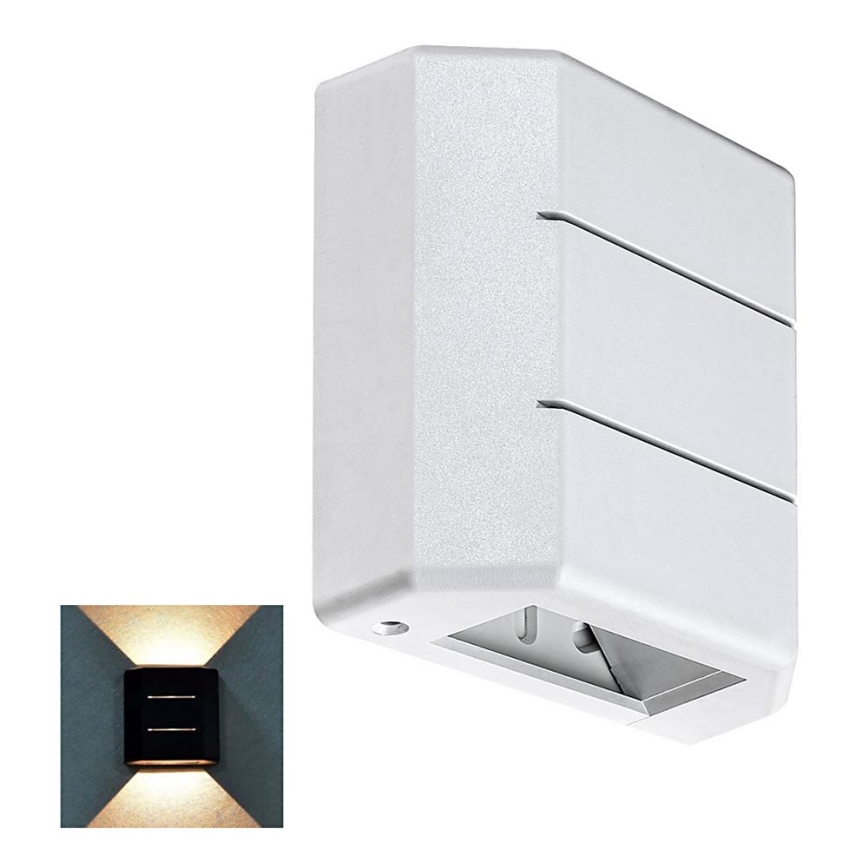 Rabalux - Светодиодный уличный настенный светильник LED/6W/230V IP54 белый