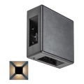 Rabalux - Светодиодный уличный настенный светильник LED/6W/230V IP54 черный