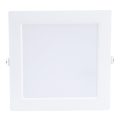 Rabalux - Светодиодный встроенный светильник LED/18W/230V 22x22 см белый