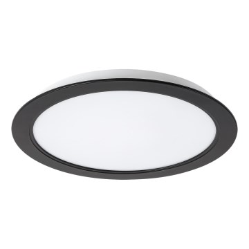 Rabalux - Светодиодный встроенный светильник LED/18W/230V диаметр 22 см черный
