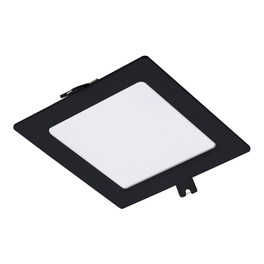 Rabalux - Светодиодный встроенный светильник LED/6W/230V 12x12 см черный