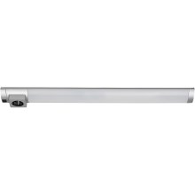 Rabalux - Светодиодная лампа для подсветки кухонной столешницы с розеткой LED/8W/230V 4000K 68 см матовый хром