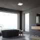 Rabalux - Светодиодный потолочный RGB-светильник для ванной комнаты с регулированием яркости LED/22W/230V 3000-6000K IP44 + дистанционное управление