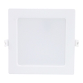 Rabalux - Светодиодный встроенный светильник LED/12W/230V 17x17 см белый