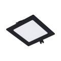 Rabalux - Светодиодный встроенный светильник LED/6W/230V 12x12 см черный