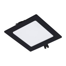 Rabalux - Светодиодный встроенный светильник LED/6W/230V 12x12 см черный