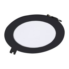 Rabalux - Светодиодный встроенный светильник LED/6W/230V 3000K диаметр 12 см черный