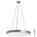 Rabalux - Світильник LED з регулюванням яскравості на тросі LED/60W/230V сріблястий 3000-6000K + дистанційне керування