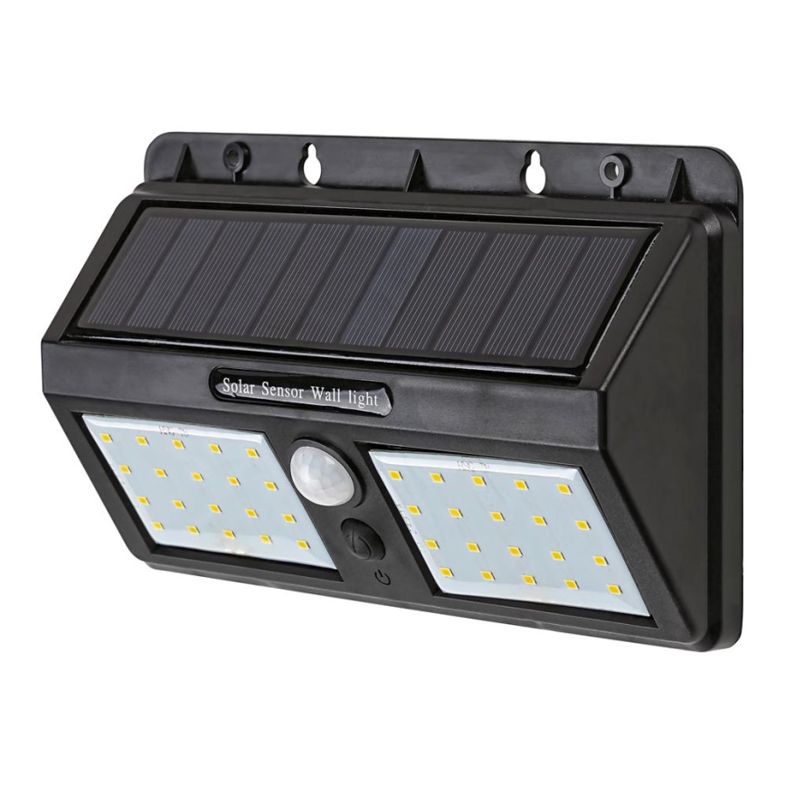 Rabalux - Світильник на сонячних батареях з LED, настінний, з датчиком, IP44, 1200 мАг