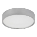 Rabalux - Світильник стельовий LED/18W/230V IP44 4000K сріблястий діаметр 28 см