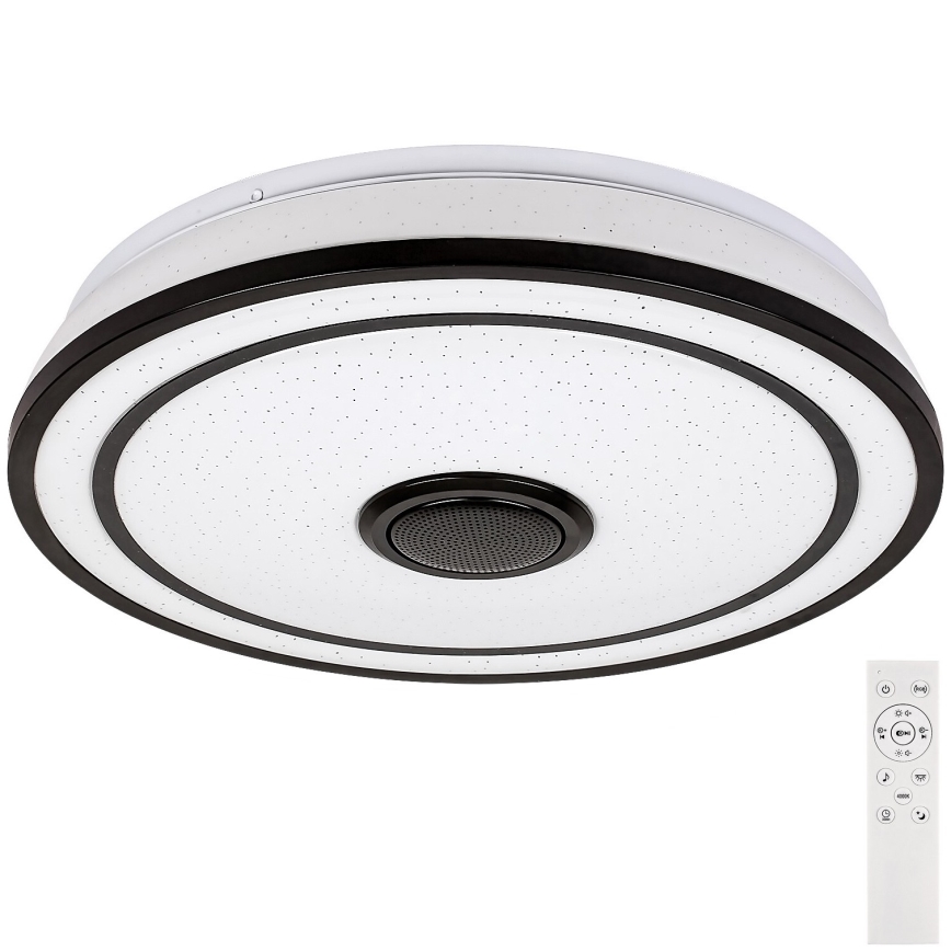 Rabalux - Світильник стельовий LED RGB з регулюванням яскравості та вбудованим динаміком LED/24W/230V 3000-6500K + дистанційне керування