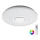 Rabalux - Світильник стельовий LED RGB з регулюванням яскравості та вбудованим динаміком LED/24W/230V Wi-Fi Tuya + дистанційне керування