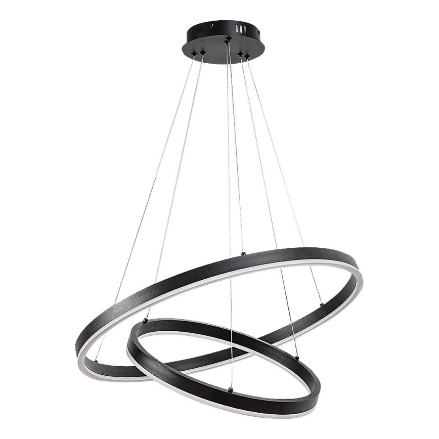 Rabalux - Світлодіодна люстра на тросі з регулюванням яскравості LED/80W/230V 3000-6500K + пульт дистанційного керування