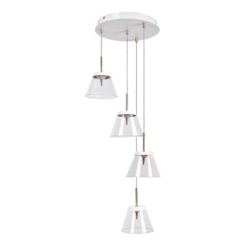 Rabalux - Світлодіодна підвісна люстра AVIANA 4xLED/6W/230V