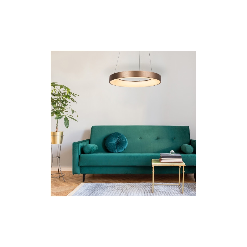 Rabalux - Світлодіодна підвісна люстра CARMELLA LED/80W/230V діаметр 80 см