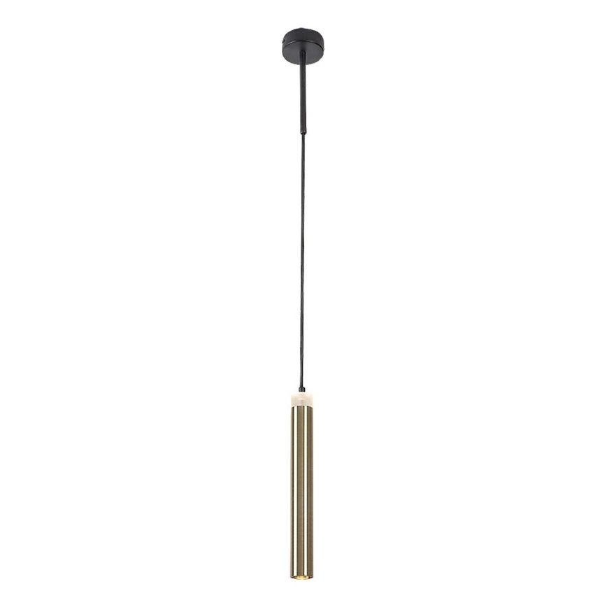Rabalux - Світлодіодна підвісна люстра LED/10W/230V 4000K чорний/золотий