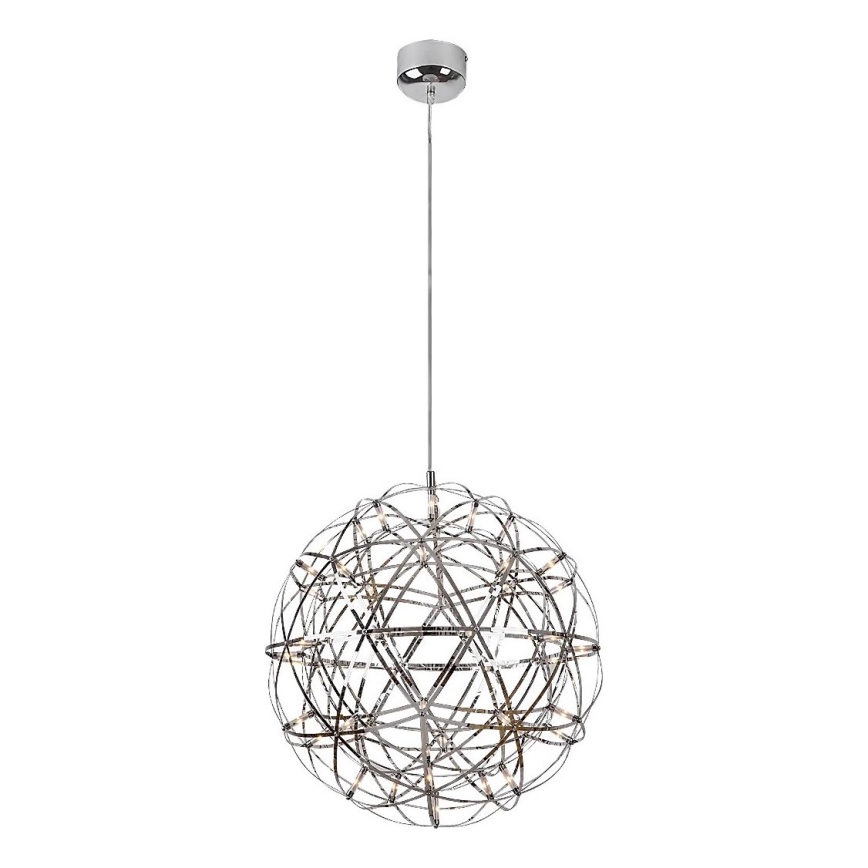 Rabalux - Світлодіодна підвісна люстра LED/16W/230V 3000K глянцевий хром