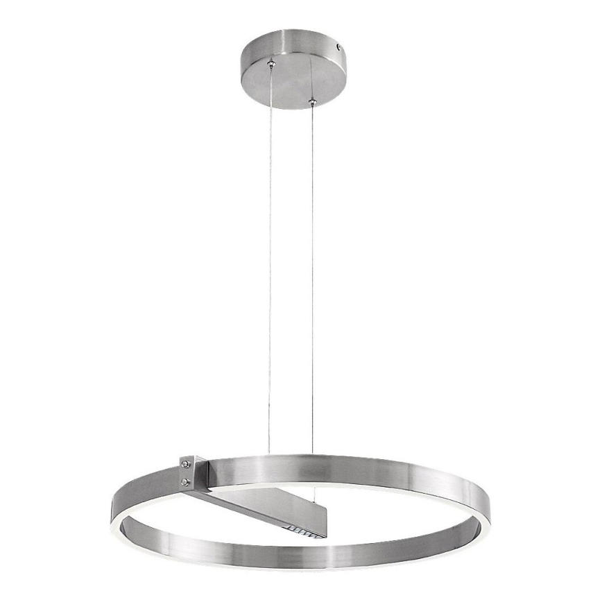 Rabalux - Світлодіодна підвісна люстра LED/34W/230V матовий хром