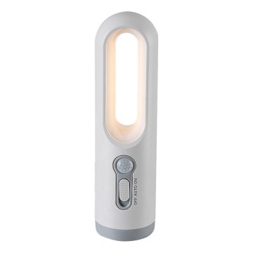 Rabalux - Світлодіодна портативна акумуляторна лампа з датчиком LED/0,8W/3,7V 3000/7000K