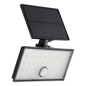Rabalux - Світлодіодний прожектор з датчиком на сонячній батареї LED/8W/3,7V 1800mAh IP65 + пульт дистанційного керування