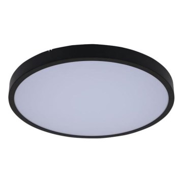 Rabalux - Світлодіодний стельовий світильник для ванної кімнати LED/12W/230V 3000/4000/6000K IP44 діаметр 25,5 cm чорний