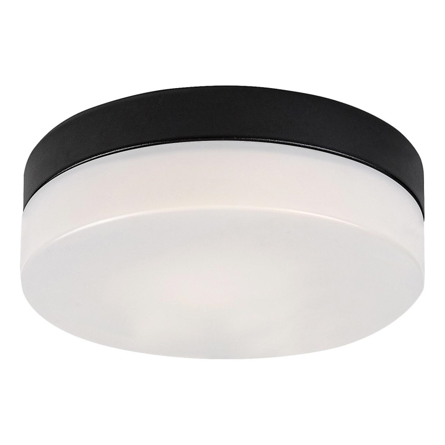 Rabalux - Світлодіодний стельовий світильник для ванної кімнати LED/15W/230V IP44 4000K діаметр 23 см чорний