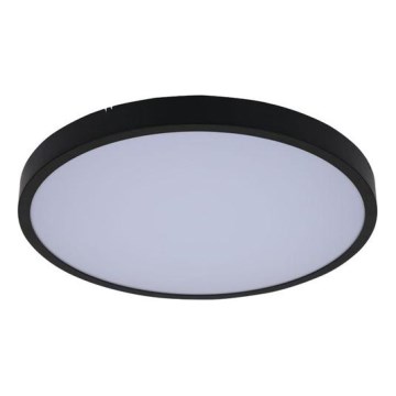 Rabalux - Світлодіодний стельовий світильник для ванної кімнати LED/18W/230V 3000/4000/6000K IP44 діаметр 30,5 cm чорний