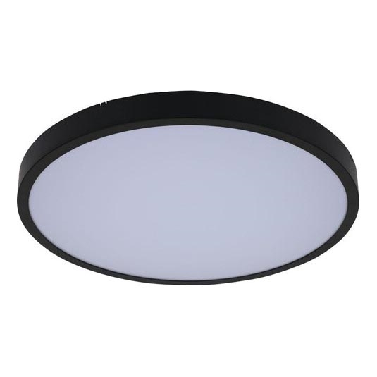 Rabalux - Світлодіодний стельовий світильник для ванної кімнати LED/18W/230V 3000/4000/6000K IP44 діаметр 30,5 cm чорний