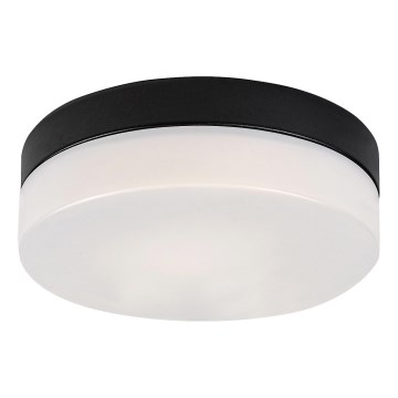 Rabalux - Світлодіодний стельовий світильник для ванної кімнати LED/18W/230V IP44 4000K діаметр 28 см чорний