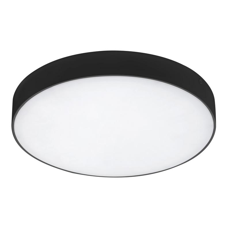 Rabalux - Світлодіодний стельовий світильник для ванної кімнати LED/24W/230V 2800K/4000K/6000K IP44 чорний