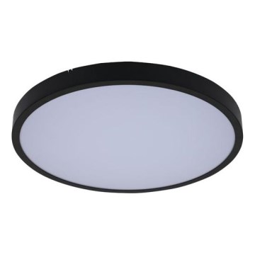 Rabalux - Світлодіодний стельовий світильник для ванної кімнати LED/24W/230V 3000/4000/6000K IP44 діаметр 35,5 cm чорний