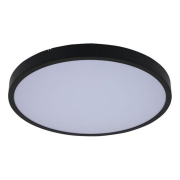 Rabalux - Світлодіодний стельовий світильник для ванної кімнати LED/36W/230V 3000/4000/6000K IP44 діаметр 42 cm чорний