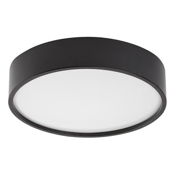 Rabalux - Світлодіодний стельовий світильник LED/18W/230V IP44 4000K діаметр 28 cm чорний