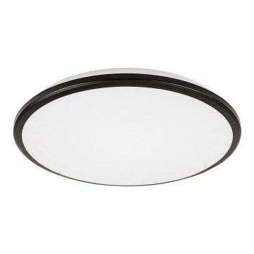 Rabalux - Світлодіодний стельовий світильник LED/24W/230V 3000K чорний 38 см