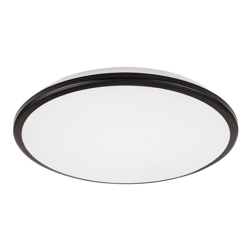 Rabalux - Світлодіодний стельовий світильник LED/24W/230V 3000K чорний 38 см