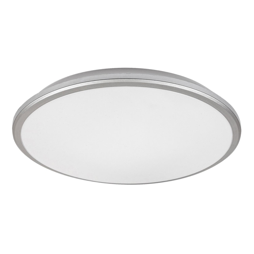Rabalux - Світлодіодний стельовий світильник LED/45W/230V 4000K срібний 48 см