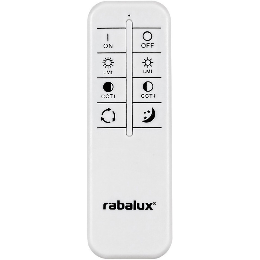 Rabalux - Світлодіодний стельовий світильник з регулюванням яскравості LED/36W/230V 3000-6000K + пульт дистанційного керування