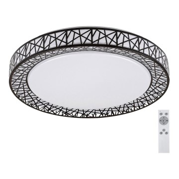 Rabalux - Світлодіодний стельовий світильник з регулюванням яскравості LED/48W/230V 3000-6500K + пульт дистанційного керування