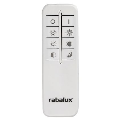 Rabalux - Світлодіодний стельовий світильник з регулюванням яскравості LED/50W/230V 3000-6000K + пульт дистанційного керування
