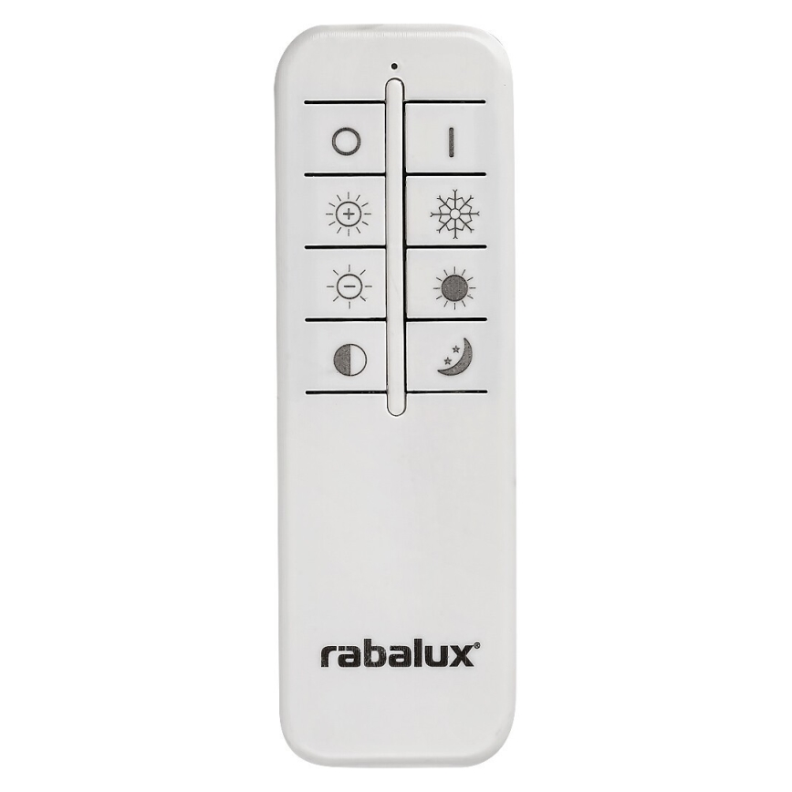 Rabalux - Світлодіодний стельовий світильник з регулюванням яскравості LED/50W/230V 3000-6000K + пульт дистанційного керування