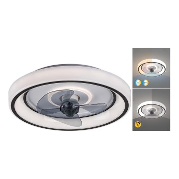 Rabalux - Світлодіодний стельовий вентилятор з регулюванням яскравості LED/67W/230V 3000-6000K + дистанційне керування