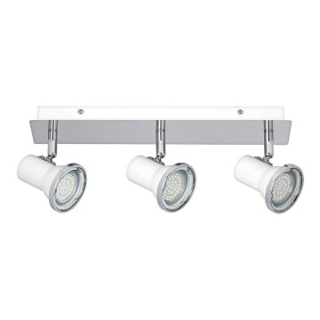 Rabalux - Світлодіодний світильник для ванної кімнати 3xGU10/4,5W/230V IP44