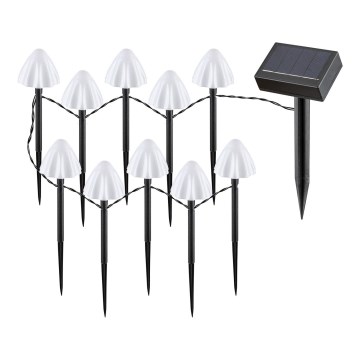Rabalux - Світлодіодний світильник на сонячній батареї 10xLED/0,2W/1,2V IP44