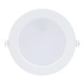 Rabalux - Світлодіодний вбудований світильник LED/12W/230V 3000K діаметр 17 см білий